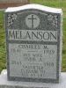 Charles M. Melanson & Jane & Elizabeth Headstone