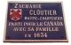 Cloutier Zacharie - plaque Canada 1634 en Mortagne-au-Perche (cl)