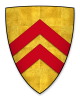 Coat of arms of John FitzRobert, Lord of Warkworth Castle