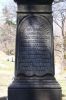 MONUMENT in Memory of: Zachary Bicknell, his wife Agnes LOVALL Bicknell, Son, John Bicknell, and Servant John Kitchin